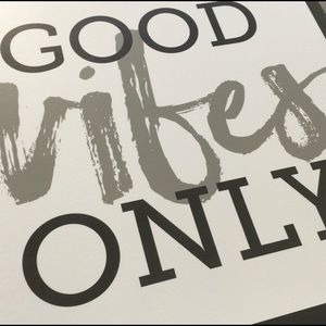 GOOD VIBES ONLY 💛💛